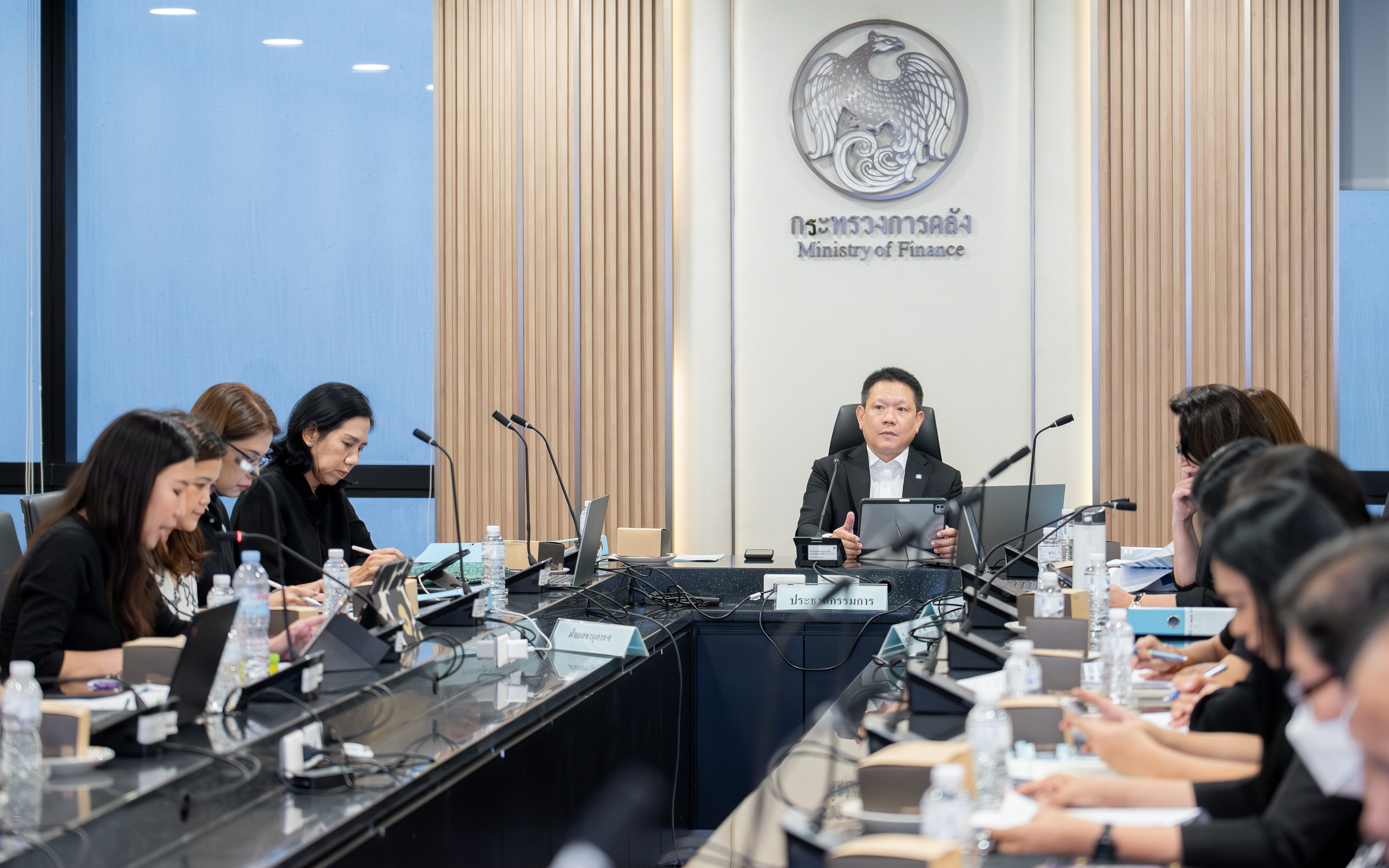 สำนักงานเศรษฐกิจการคลัง (สศค.) เข้าร่วมการประชุมคณะกรรมการกองทุนพัฒนาระบบสถาบันการเง...