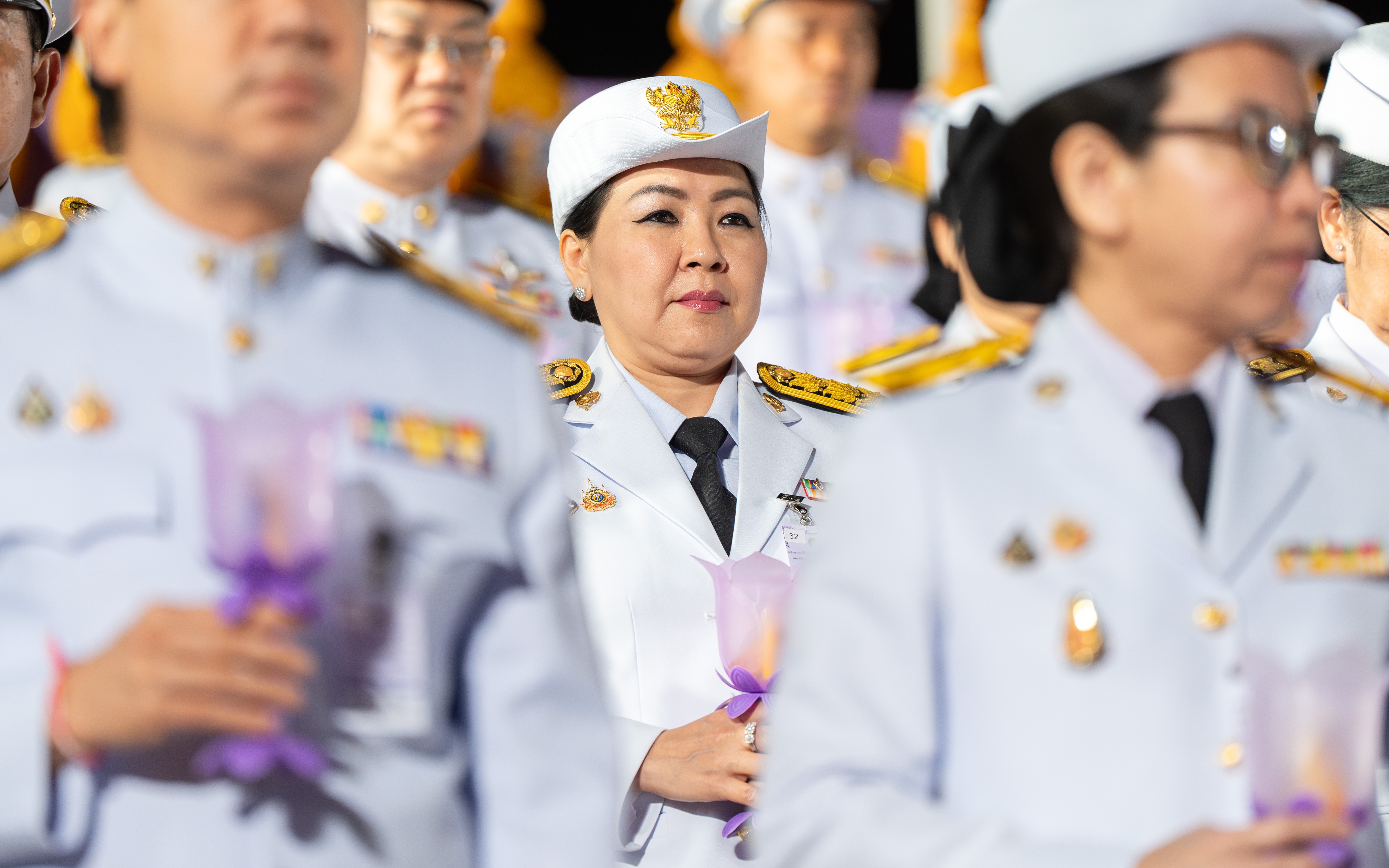 ผู้แทนสำนักงานเศรษฐกิจการคลัง กระทรวงการคลัง เข้าร่วมพิธีจุดเทียนถวายพระพรชัยมงคล เน...